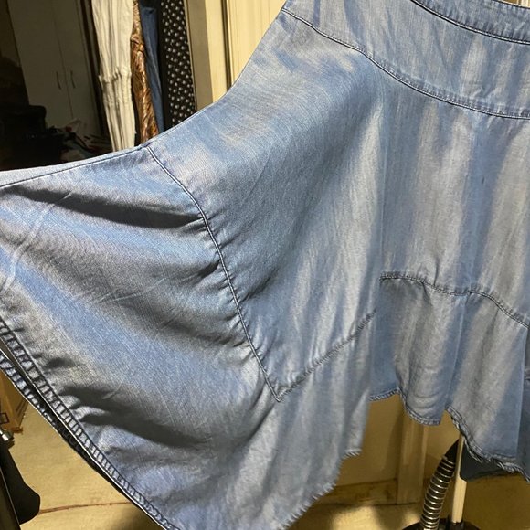 HD in Paris from Anthropology Chambray Skirt - Picture 2 of 4